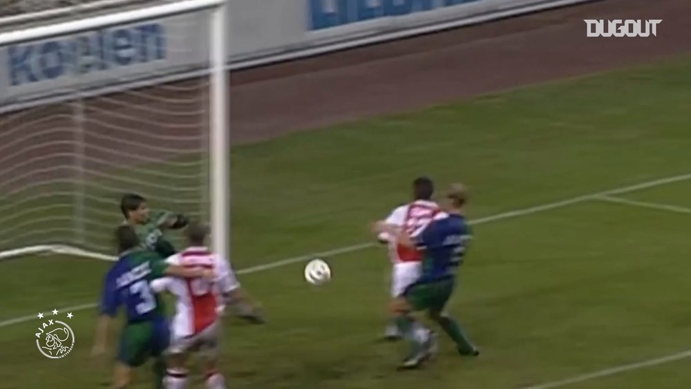 Benni McCarthy scored 23 goals in 50 Ajax appearances. DUGOUT