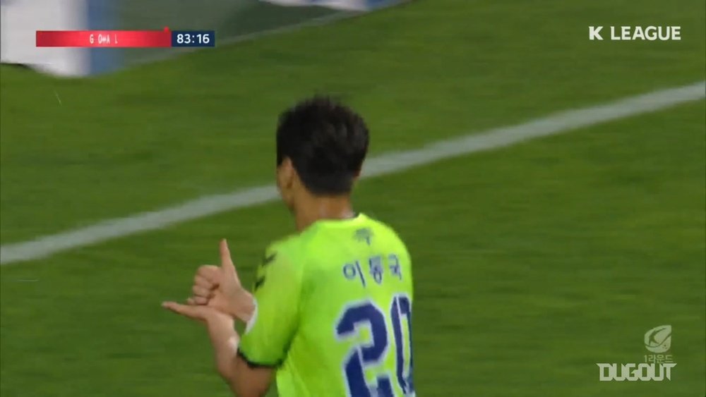 All the goals from the K League. DUGOUT