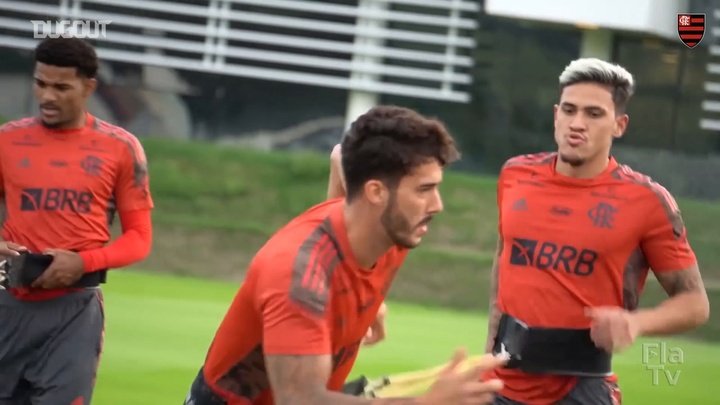 VIDEO: Flamengo's training session ahead of Vélez Sársfield game