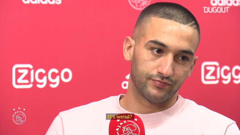Ziyech gave his thoughts. DUGOUT