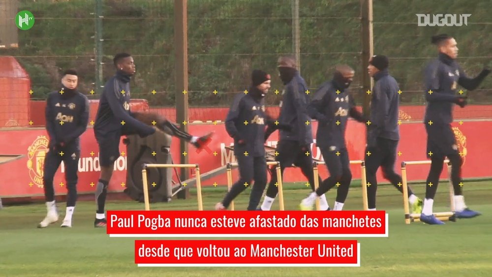 Altos e baixos de Paul Pogba no Manchester United. DUGOUT