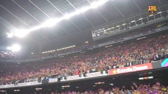 Le dernier match d'Iniesta avec Barcelone. dugout