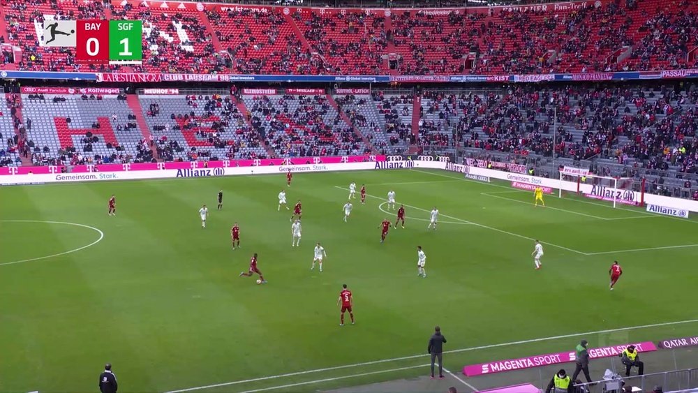 Bayern Munich had an imporessive second half v Furth. DUGOUT