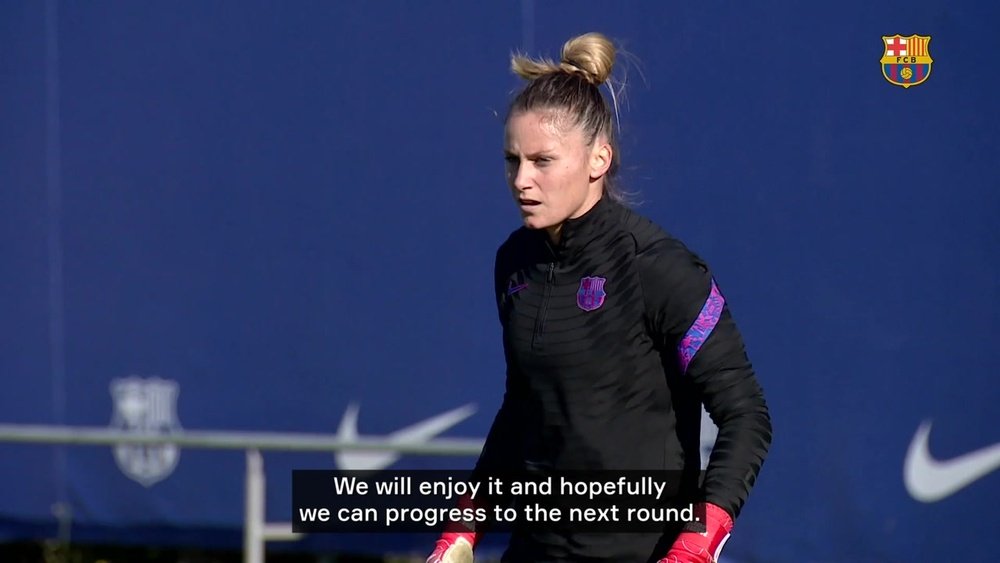 Sandra Panos analysed the Champions League clash against Real Madrid. DUGOUT