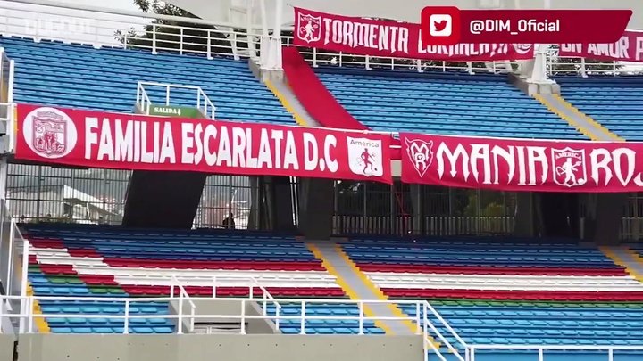 VÍDEO: Os bastidores de Independiente de Medellín x América de Cali