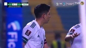 El gol de Edson Álvarez ante Honduras. DUGOUT