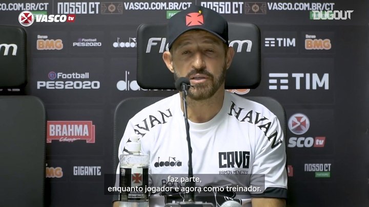Ramon se diz ansioso por estreia como técnico do Vasco
