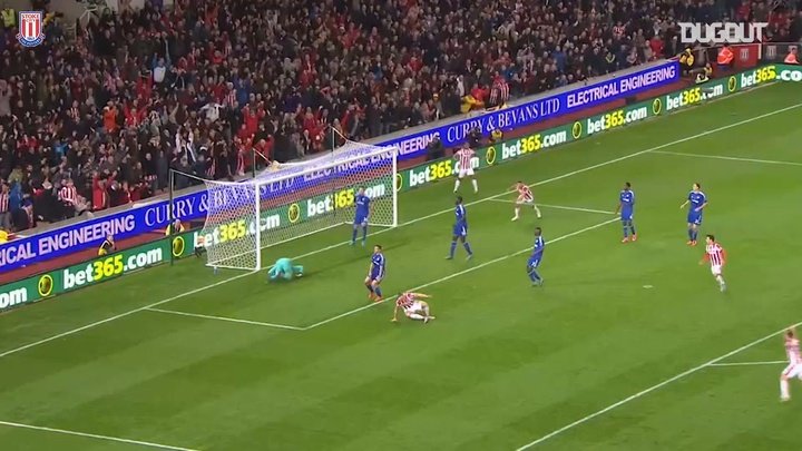 VIDEO: Stoke defeat defending champions Chelsea
