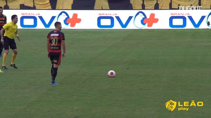 Thiago Neves e Toró decidem para o Sport contra o Central