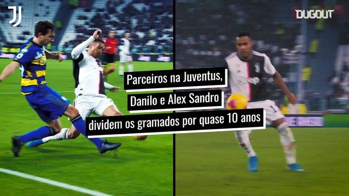 VÍDEO: Juventus, Porto, Santos... A parceria entre Danilo e Alex Sandro