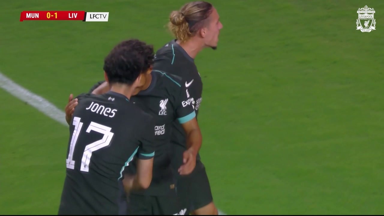 VIDEO: Liverpool's stunning 3-0 win over Man United in pre-season friendly