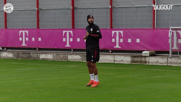 Le premier entrainement de Choupo-Moting et Costa avec le Bayern