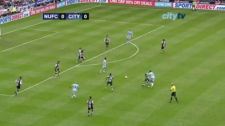 VIDEO: Toure's brace vs Newcastle edges City closer to the title