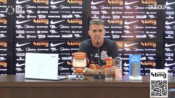 VÍDEO: Mancini fala sobre evolução de Gabriel no Corinthians