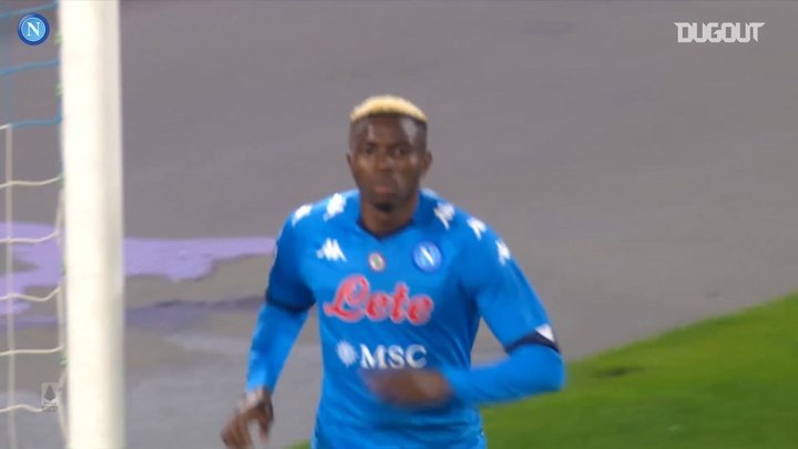 VIDEO: Osimhen returns to score with Napoli