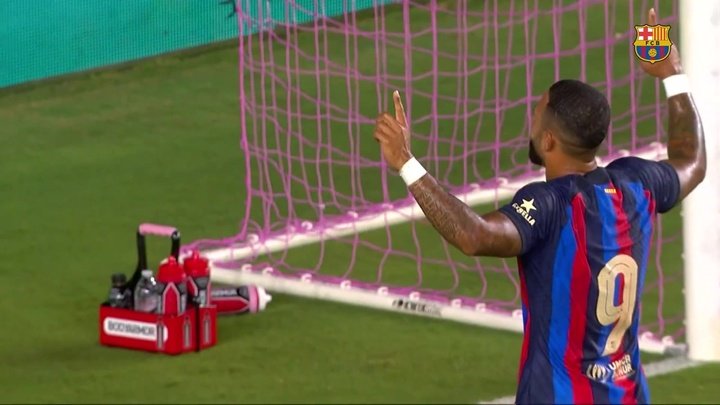VIDEO: Depay's amazing goal with Barça in Miami
