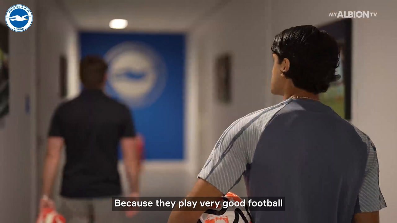 VIDEO: Dahoud's first interview as Brighton player