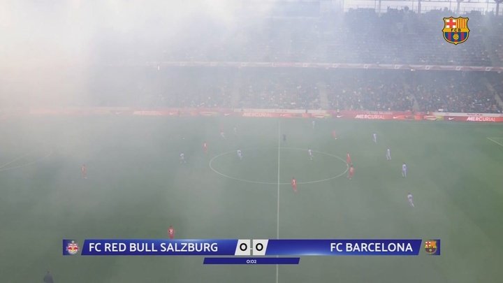 VIDEO : Salzbourg 2-1 Barça