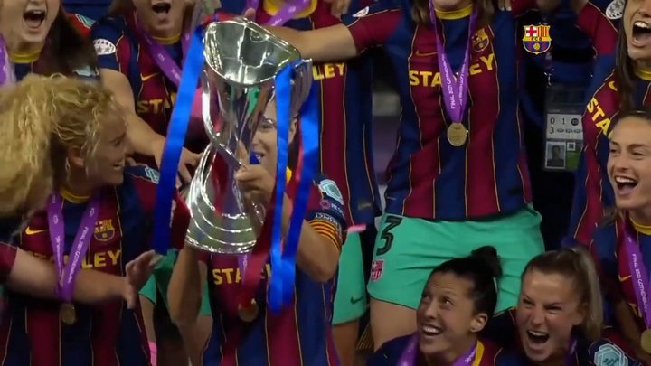 Barcellona femminile, il primo titolo di Champions League