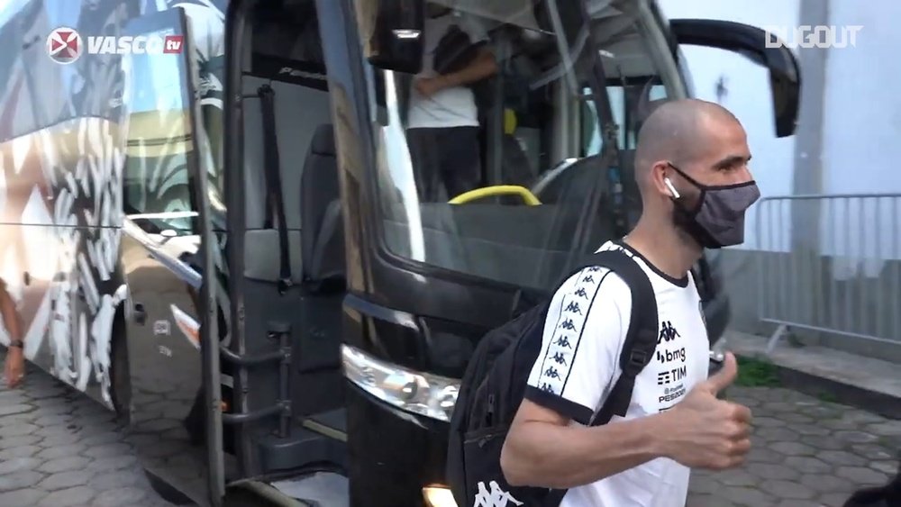 Vasco celebrated a victory against Resende on Saturday. DUGOUT