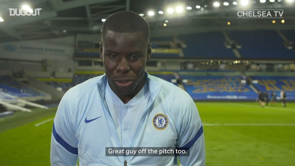 Zouma is looking forward to Thiago Silva's arrival at Chelsea. DUGOUT