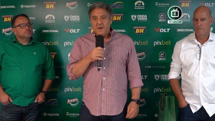 VÍDEO: Marcos Salum anuncia renovação de Mancini até 2024