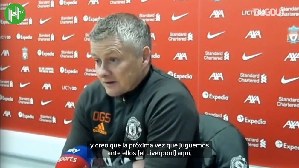 Solskjaer habló de las carencias del United ante el Liverpool. Dugout