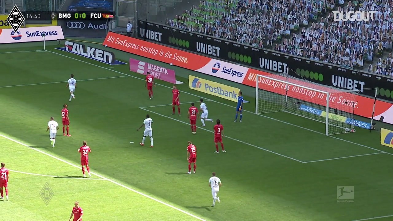 Résumé Borussia M'Gladbach 4-1 Union Berlin. dugout