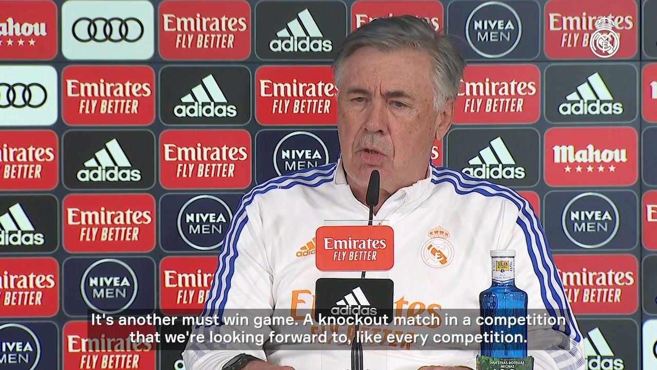 Carlo Ancelotti spoke ahead of Real Madrid's game with Elche. DUGOUT