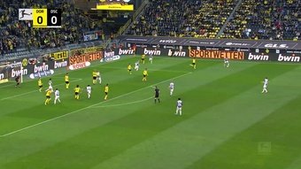 Dortmund beat Bielefeld 1-0 with a first half goal. DUGOUT