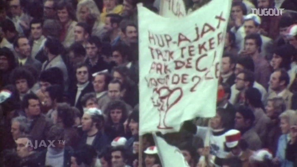 Ajax garante a Champions de 1972. DUGOUT