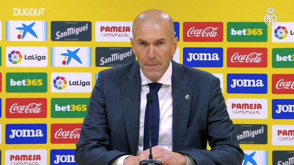 Zidane diz que Real controlou partida em empate. DUGOUT