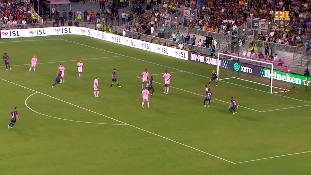 Barca's goals on tour. DUGOUT