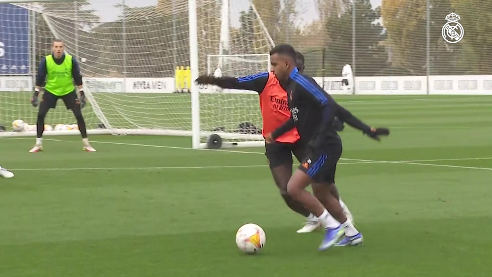 David Alaba has been training ahead of the Grnanda game. DUGOUT