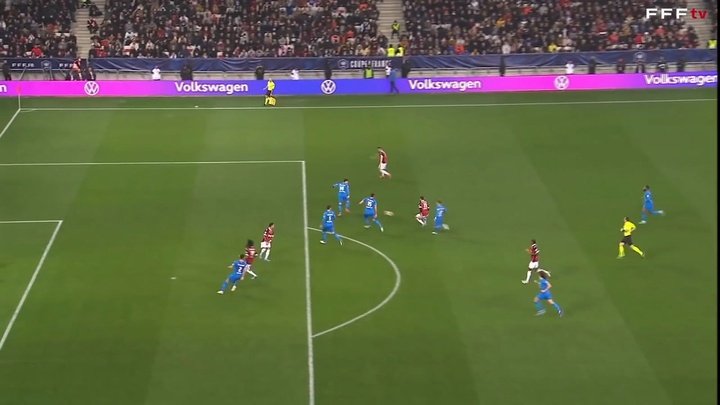Le superbe doublé de Kluivert contre Marseille .dugout