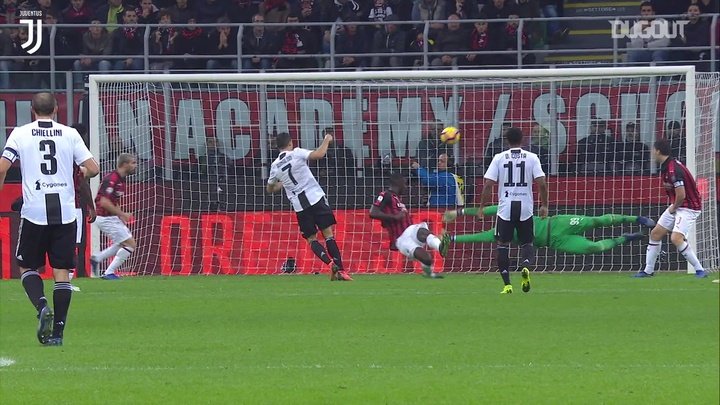 VIDEO: Juventus' top five goals at AC Milan