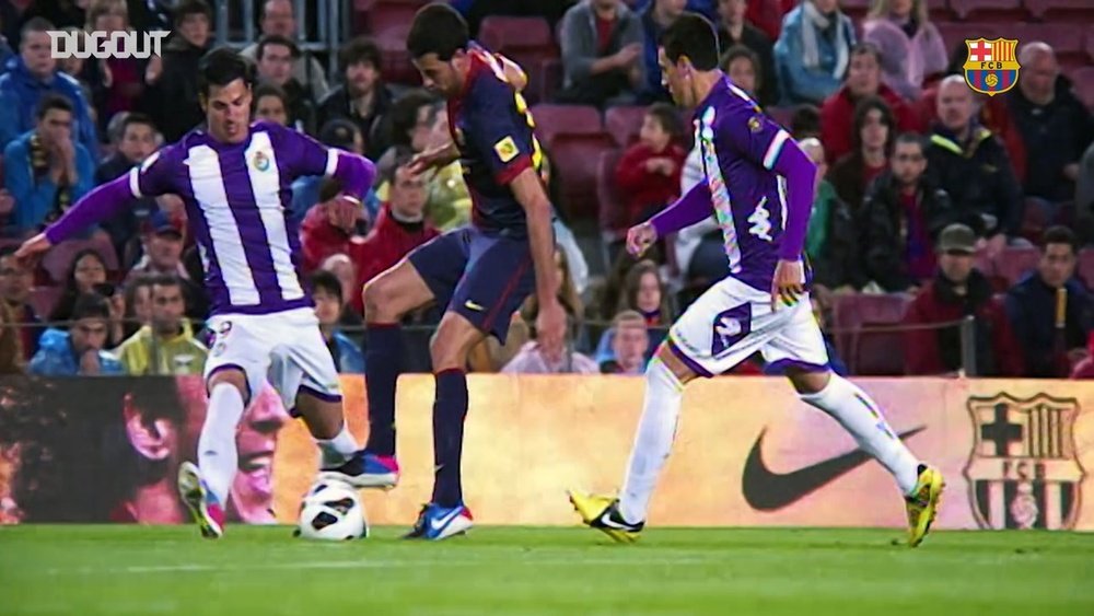 Sergio Busquets has been superb for Barca over the years. DUGOUT