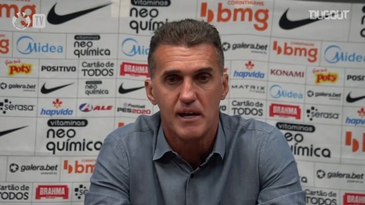 VÍDEO: técnico do Timão analisa vitória sobre o Santos