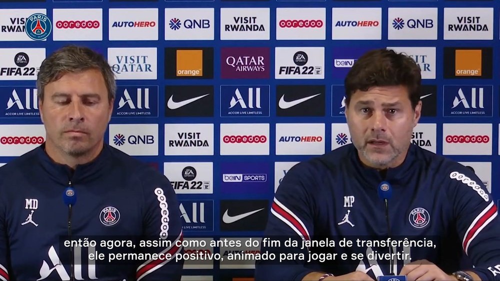 Pochettino fala sobre Mbappé, disputa no gol e situação de Sérgio Ramos. DUGOUT