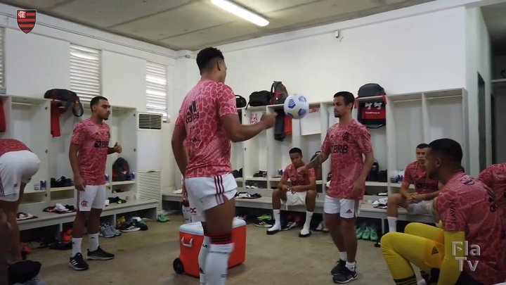 VIDEO: Behind the scenes as Flamengo thump Bahia