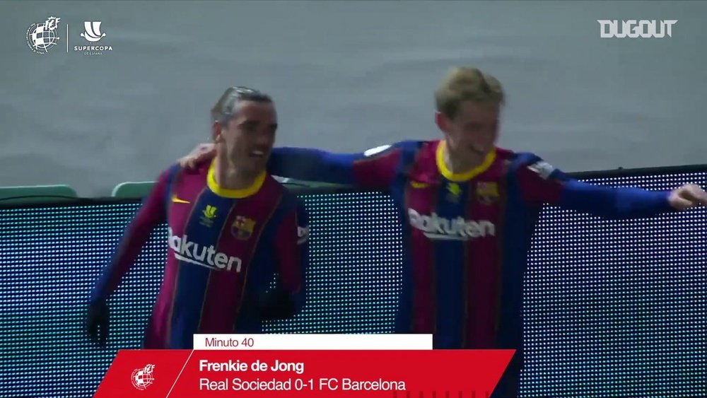 VIDÉO : Résumé Barcelone 1-1 Real Sociedad (3-2 t.a.b). DUGOUT