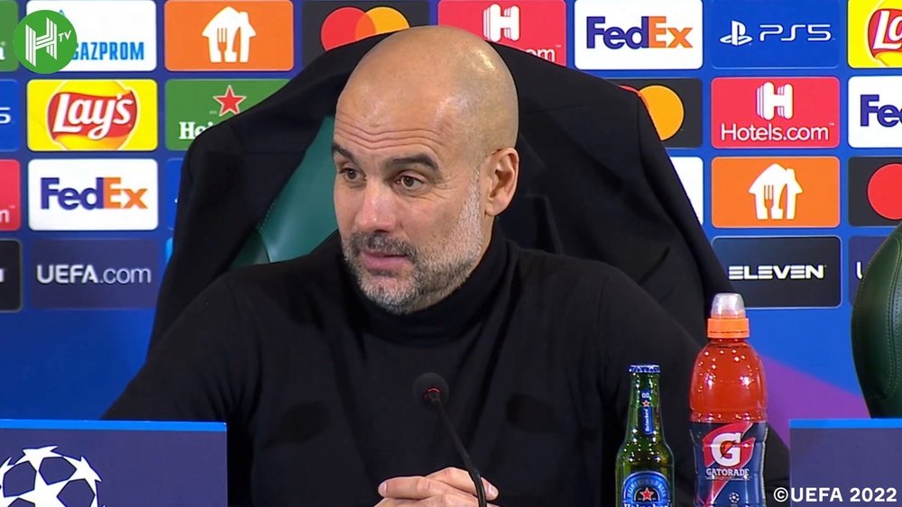 Pep Guardiola was full of praise for Bernardo Silva. DUGOUT