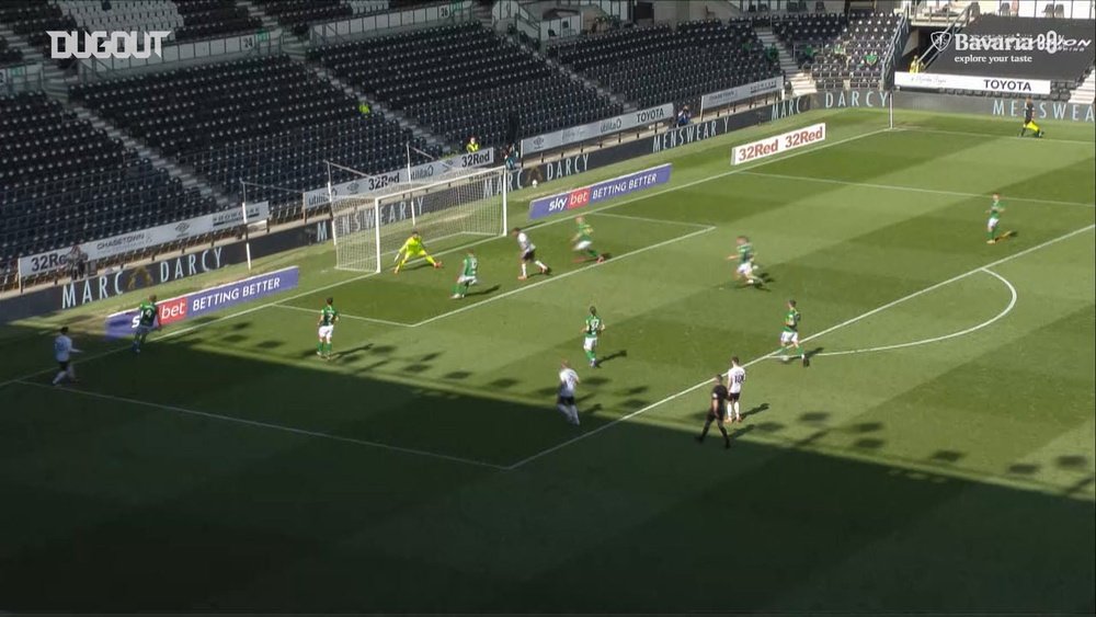 Kazim-Richards opened the scoring against Birmingham. DUGOUT