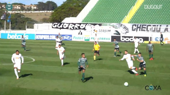 VÍDEO: melhores momentos do Coritiba contra o RB Bragantino