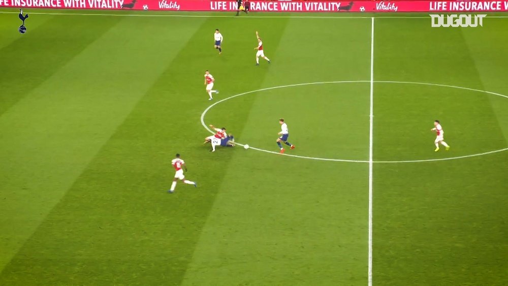 Son-Heung Min has performed well for Spurs v Arsenal in the past. DUGOUT
