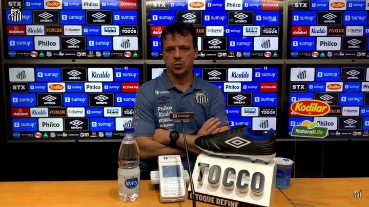 VÍDEO: Diniz fala sobre a confiança do jogadores do Santos