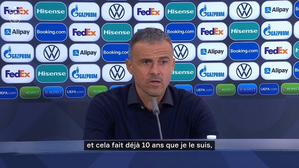 Luis Enrique refuse de commenter le but de Mbappé. Dugout