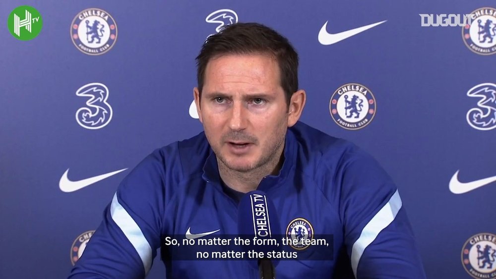 Lampard: We have to respect Morecambe and the FA Cup. DUGOUT