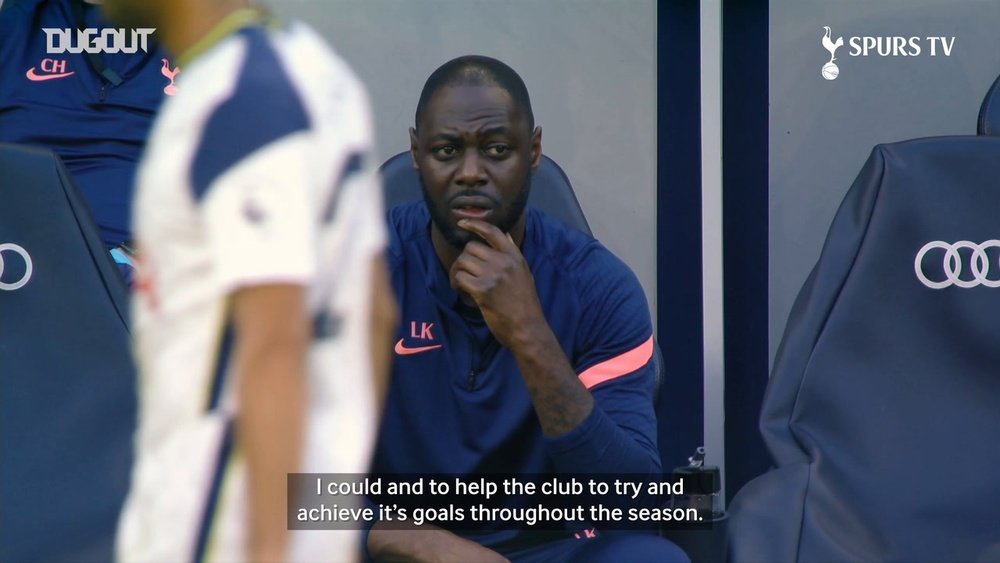 Ledley King previewed Sunday's match with Man City. DUGOUT