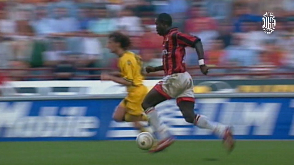 Il memorabile cost to cost di Weah contro il Verona. Dugout